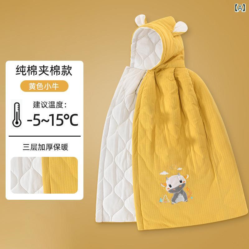 ベビー ポンチョ 女の子 アウター 防風 厚手 裏起毛 子供 コート ケープ 春秋 冬 ジャガード コットン 100cm