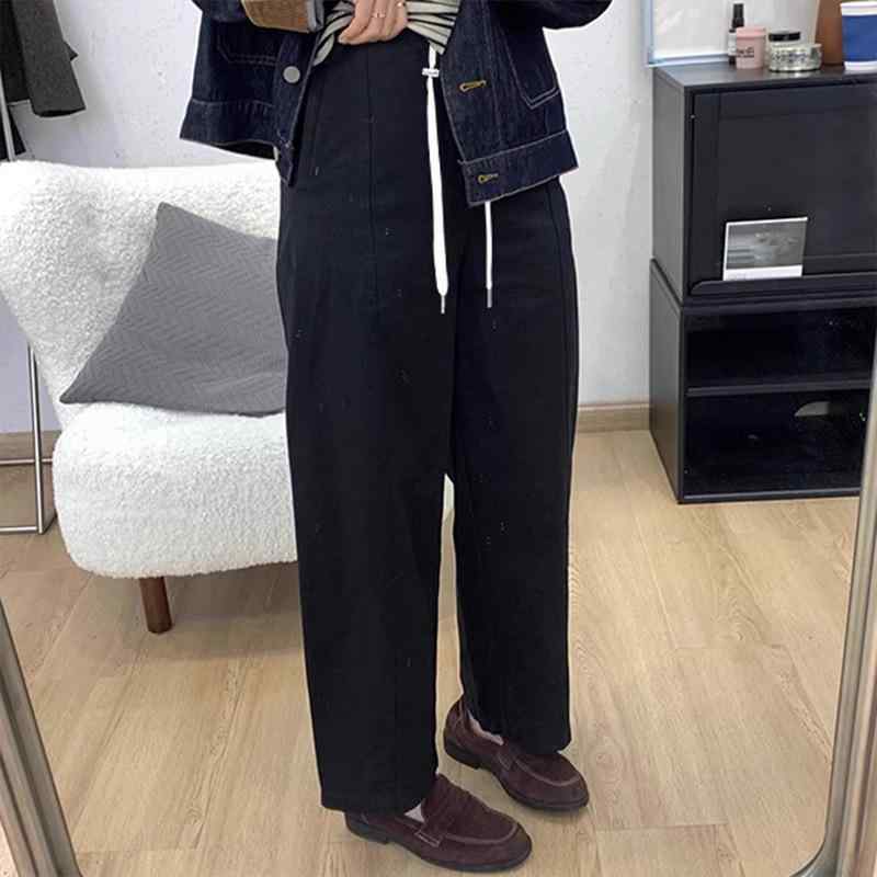 マタニティパンツ レディース 産後 妊婦 パンツ ゆったり 9分丈 ワイド カーゴパンツ 竹繊維 ブラック ..