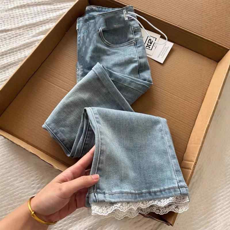 マタニティ デニムパンツ レディース 妊婦 ズボン 9分丈 スキニーパンツ 産前 産後 股上深め ウエスト..