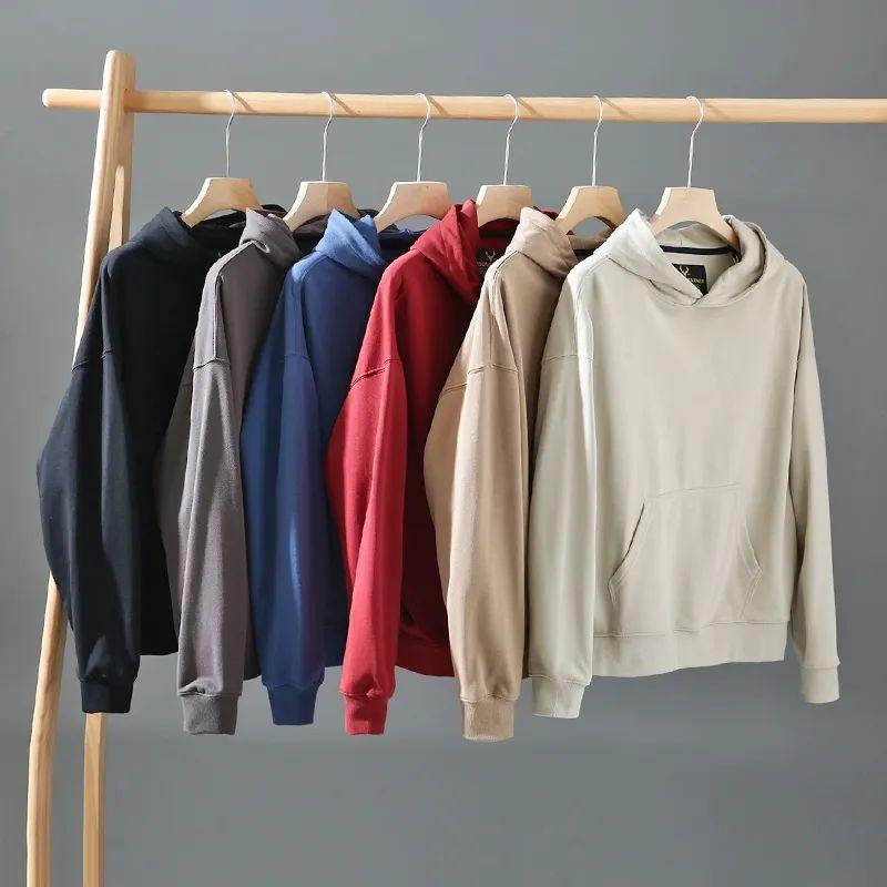 スウェット メンズ 男性用 無地 フード付き プルオーバー 長袖 トップス 春 秋 カジュアル ゆったりサイズ 黒 ブラック グレー カーキ ポリエステル