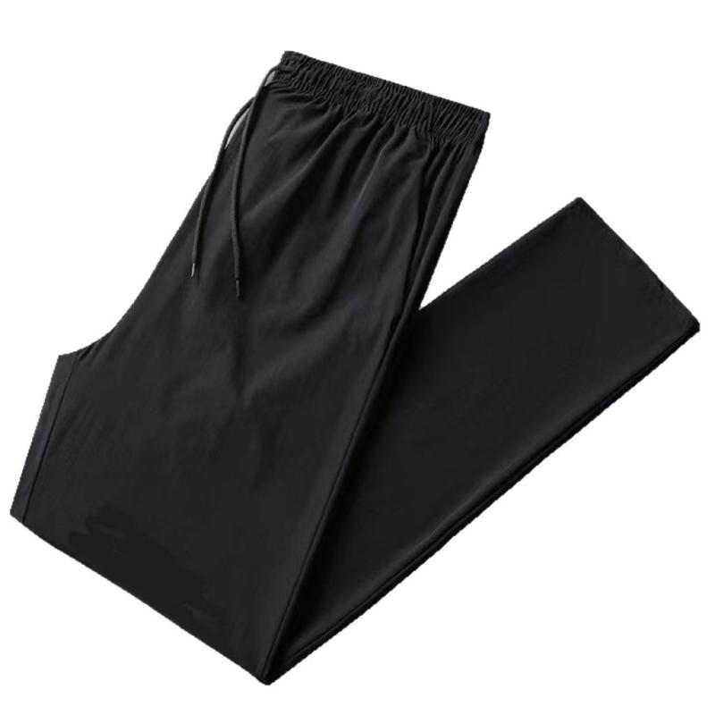 パンツ メンズ 男性用 ズボン 接触冷感 薄手 伸縮性 イージーパンツ ルームウェア 普段使い スポーツ ..