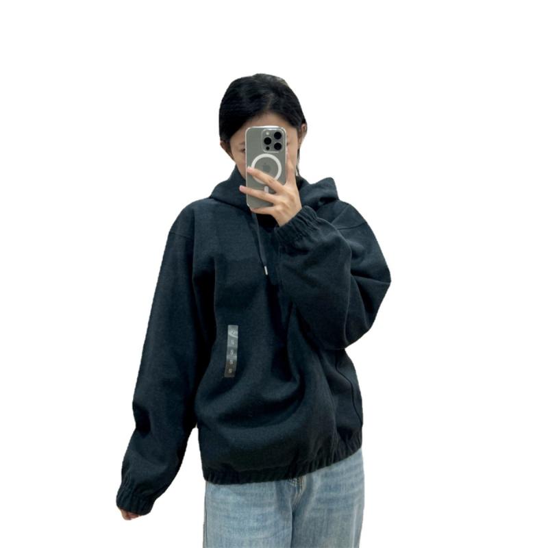 パーカー メンズ レディース 男女兼用 ニット 無地 長袖 フード付き 秋冬 カジュアル ゆったり 薄手 部屋着 トップス ライトグレー ブルー ブラウン系