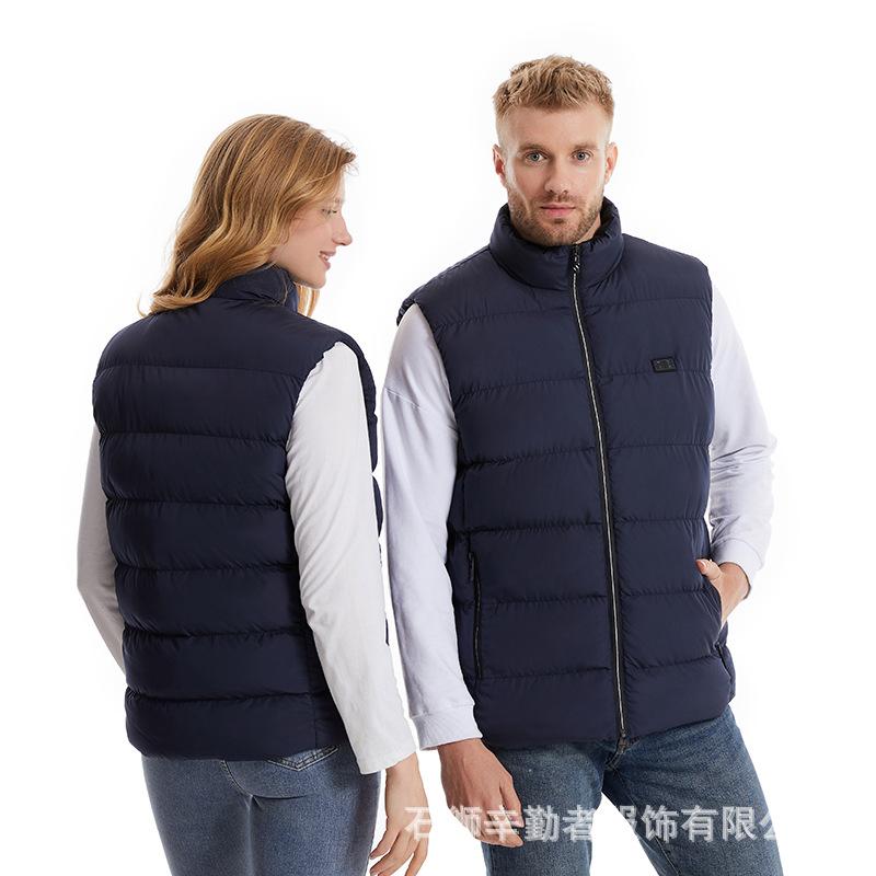 ベスト 男性用 電熱ベスト ヒーターベスト 中綿ベスト チョッキ 防寒着 暖房服 9エリア 11エリア 21エリア 26エリア ポリエステル 秋冬 ブラック ブルー
