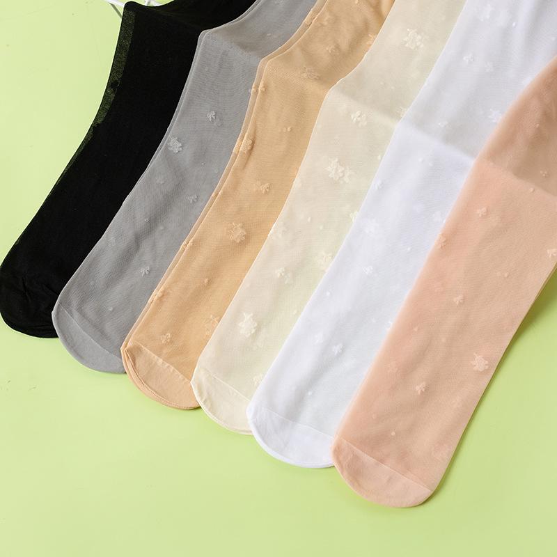 子供用ストッキング 春夏 薄手 メッシュ 女の子 女児 キッズ 120 130cm ピュアカラー 無地 かわいい 伝..