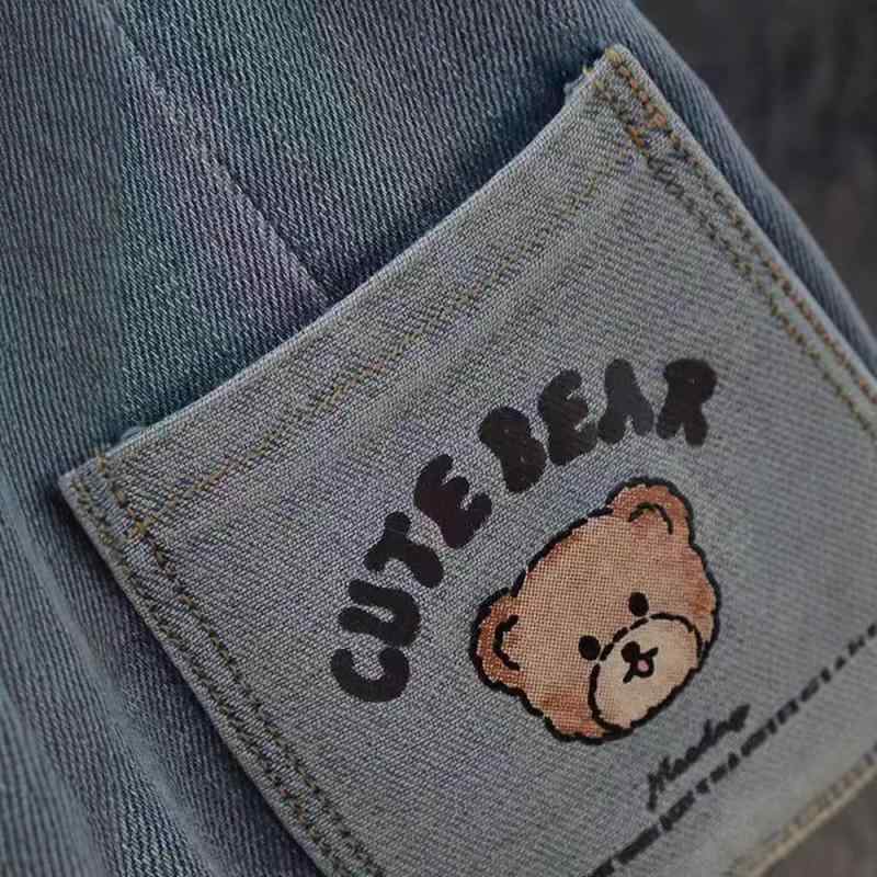 子供用ジーンズ キッズ ボーイズ デニムパンツ 春秋 ロングパンツ 幼児 普段着 90cm 100cm 110cm 120cm..