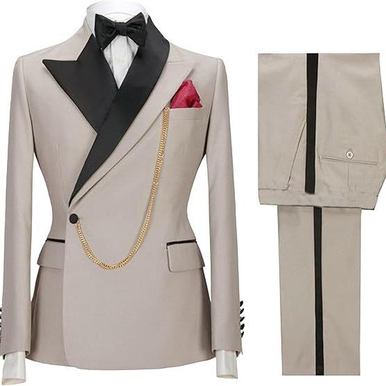 スーツ メンズ 男性用 ビジネス カジュアル スリムフィット 2点セット フォーマル パーティー 結婚式 無地 ブラック 黒 ブラウン ベージュ カーキ ネイビー ワインレッド 赤 春夏秋冬