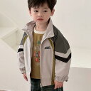 子供服 アウター 春秋 薄手 男の子 ウィンドブレーカー 女の子 防風 ジャケット 撥水 ジップアップ ジャンパー ブルゾン キッズ ベビー カジュアル スポーティー 普段着 通園 通学 90 100 110 120 130