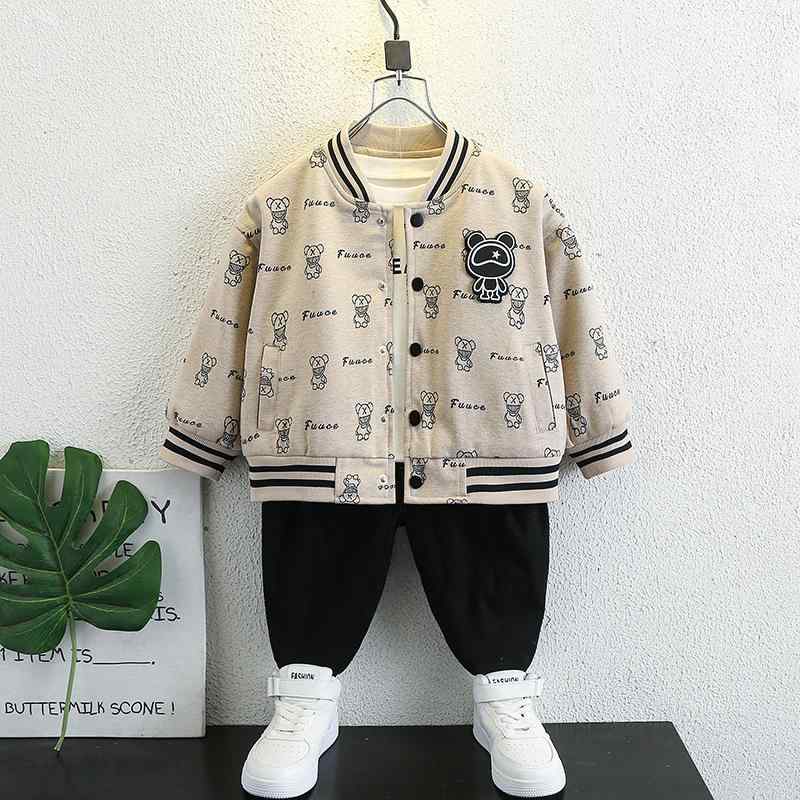 子供服 野球 ジャケット 春秋 男の子 アウター かわいい 男児 ベビー 運動着 トップス カートーン柄 綿100％ 長袖 普段着 90cm 100cm 110cm 120cm 130cm 140cm 150cm