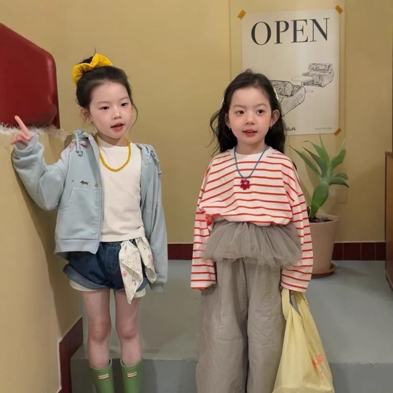 子供服 女の子 パーカー 春秋 蝶結び付き プリント スウェット ジップアップ ジャケット 普段着 90cm 100cm 110cm 120cm 130cm 1...