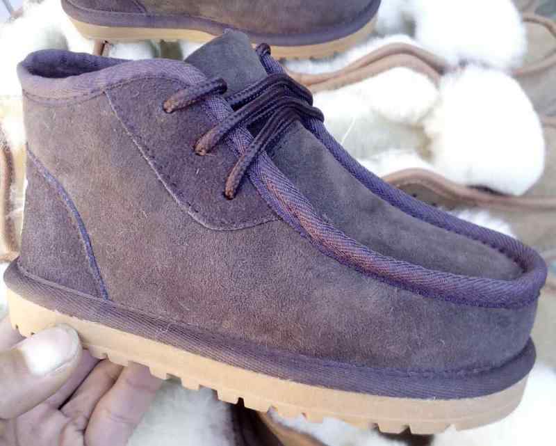 楽天Tanzan雪地ブーツ キッズ 子供用 ムートンブーツ ベビー 靴 スノーブーツ 羊革 シープスキン あったか 防寒 暖かい 秋冬 黒 ブラック ブラウン グレー ベージュ