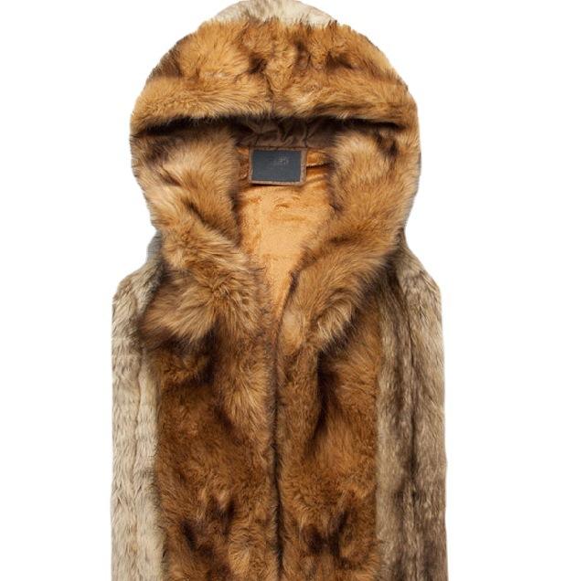 メンズ 毛皮 ファーベスト フード付き ぬいぐるみ 秋冬 人造毛皮 アウター スタイリッシュ 抽象柄 幾何学模様 ポケット付き 普段使い 防寒 ヨーロッパ アメリカ