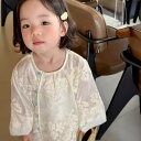 子供用セットアップ 女の子 春秋 長袖トップス パンツ 上下2点セット 綿100% 中華風 無地 普段着