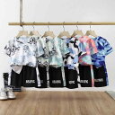 子供用セットアップ 半袖トップス 短パン 2点セット 薄手 スポーツウェア 速乾 普段使い ルームウェア 男の子 女の子 80cm 90cm 100cm 110...