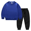 キッズ スウェット セットアップ 長袖 ロングパンツ 上下セット 子供服 男の子 女の子 春秋 かわいい アニマル柄 スポーツ 普段使い