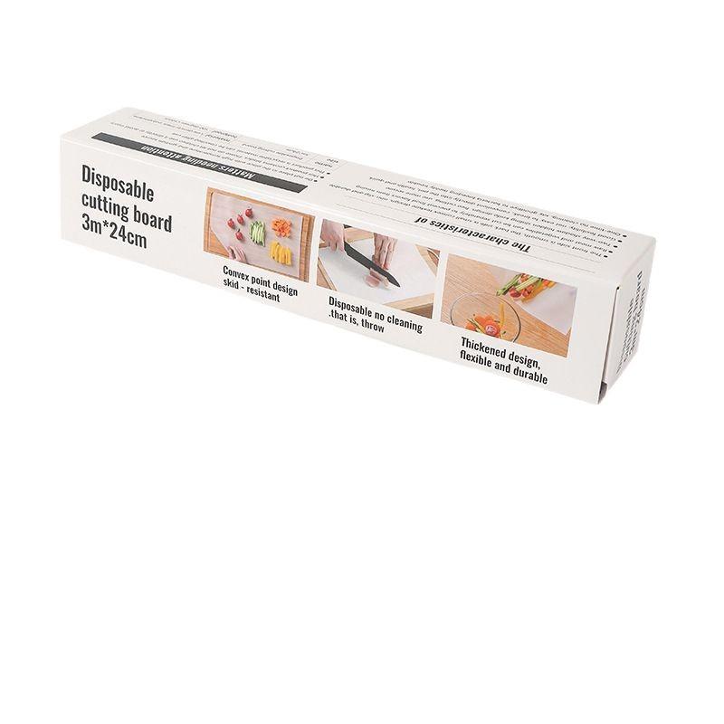 まな板 使い捨て PE製 抗菌 滑り止め カッティングシート 調理シート キッチン アウトドア 離乳食 厚手 24cm×300cm