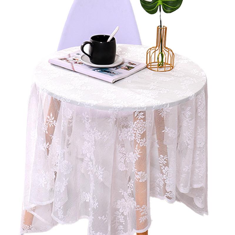 テーブルクロス レディース レース 刺? バラ柄 スクエア 円形 フレンチスタイル かわいい おしゃれ 装..
