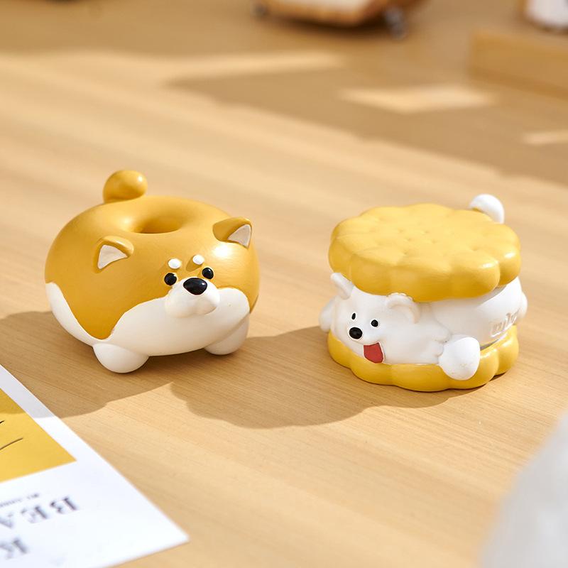 置物 かわいい動物 デスク работник オフィス 樹脂 ?干?摩? 牛角包法斗