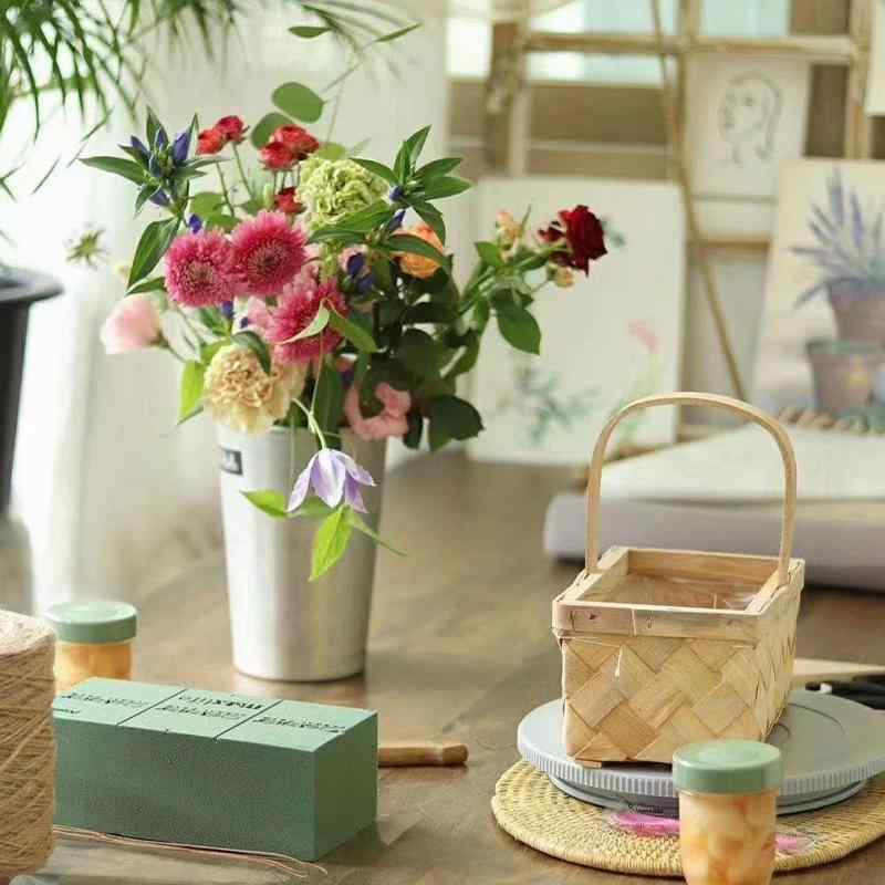 花瓶 レディース 韓国風 アルミ製 花桶 欧風 花器 フラワーベース 園芸 ガーデニング 家庭菜園 オフィ..