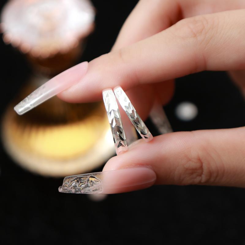 指輪 ペアリング レディース メンズ シルバー999 純銀 車花柄 幾何学模様 ファッションリング エレガント 高見え 普段使い