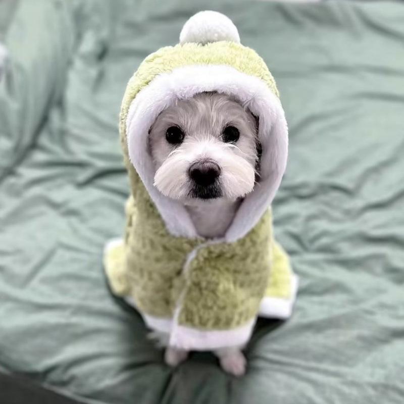 ペット服 秋冬 猫 犬 保温 ポンチョ ケープ ブランケット マット コーラル フリース 寝袋 かわいい 小..