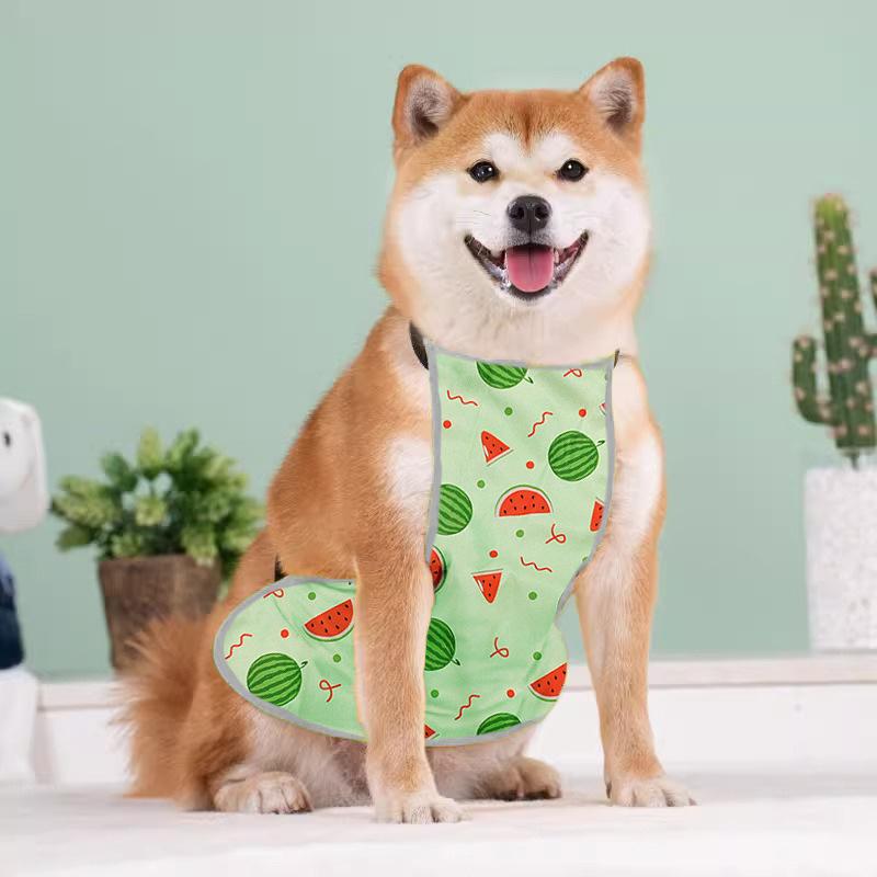 犬用腹巻き コリー犬 お腹の保護 防寒着 四季通用 保温 防水 防汚 パステルカラー