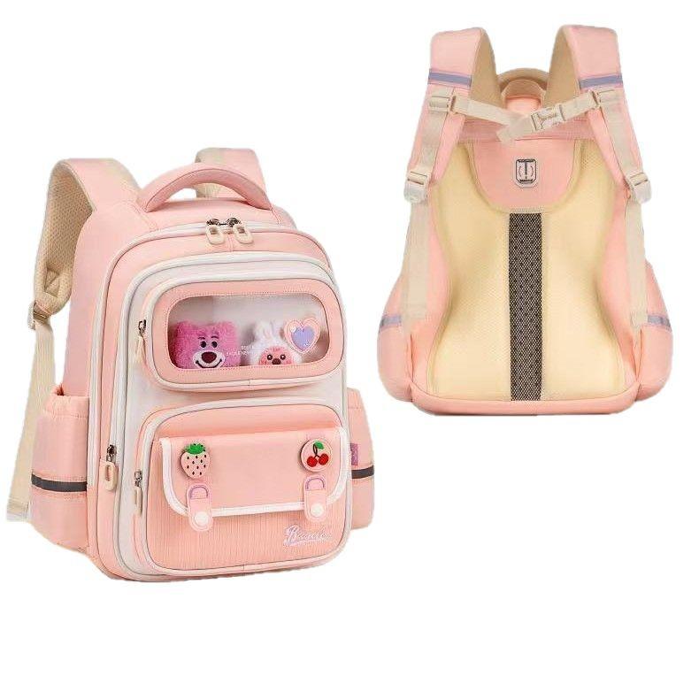 ランドセル キッズ 子供 ストロベリーベア 摩登 防水 通学 塾 遠足 旅行 軽量 負担軽減 マカロンカラー..