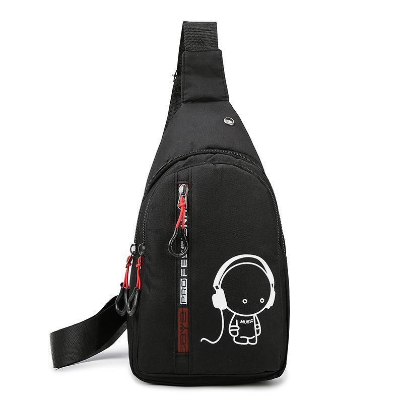 ボディバッグ 男性用 撥水 ワンショルダーバッグ スポーツ アウトドア ランニング ジョギング 散歩 紺..