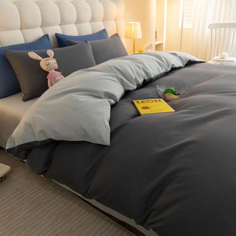 寝具 カバー シーツ セット ベッドカバー ベッドシーツ 枕カバー 無地 ウォッシュドコットン 極 minima..