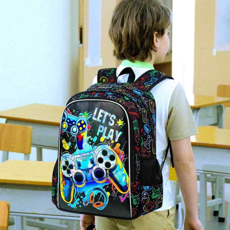 リュック キッズ 女の子 子供 多機能 3点セット 軽撥水 通学 塾 かわいい ブラック