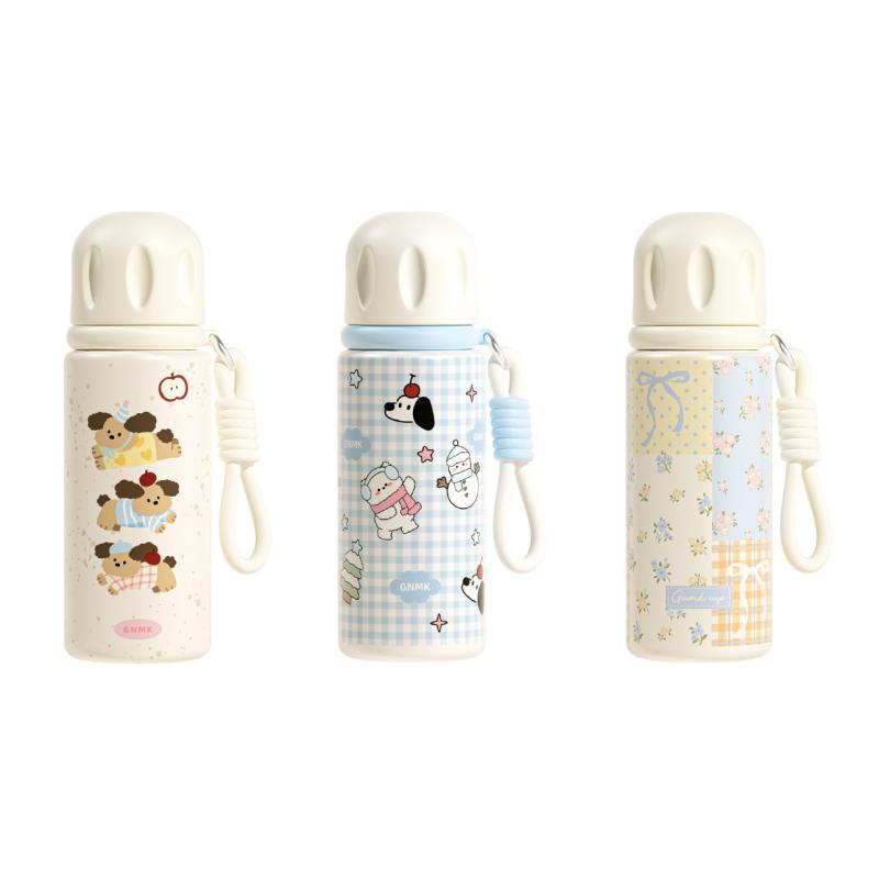 水筒 子供 レディース 大容量 ステンレス製 保温 保冷 マグボトル 直飲み 550ml おしゃれ かわいい カートン 通勤 通学 スポーツ アウトドア 水筒 子ども 女性