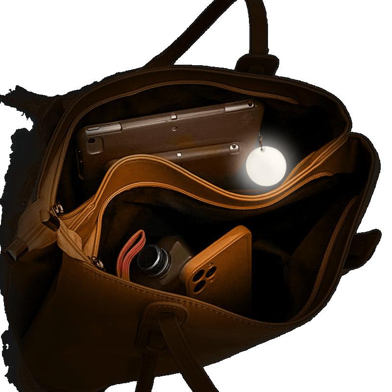 キーホルダー バッグチャーム ライト かわいい 多機能 小型 携帯便利 楕円形 丸形 ハート型 ABS USB充..