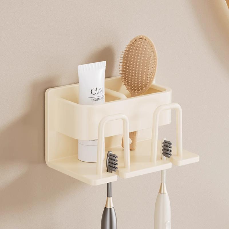 歯ブラシスタンド キッズ 高級感 壁掛け 浮かせる収納 歯ブラシホルダー 電動歯ブラシ スタンド 2人 3人 4人用 칫솔 살균기