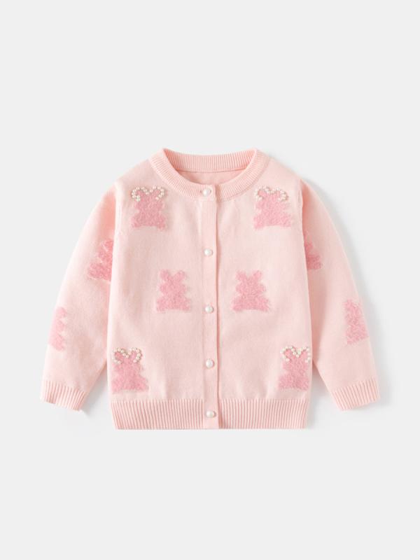 ニット・セーター キッズ 女の子 カーディガン ケーブル編み 長袖 ベビー 接触冷感 柔らかい かわいい ..