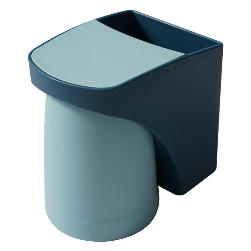 歯ブラシホルダー レディース 壁掛け コップ付き マグネット式 北欧風 グレー ピンク ブルーグリーン レッド 穴あけ不要 浴室 洗面所 収納ラック