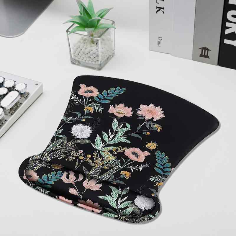 マウスパッド レディース かわいい 記憶綿 リストレスト セット 手首 保護 腱鞘炎対策 疲労軽減 事務作..