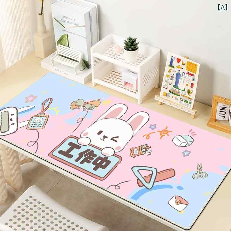 マウスパッド かわいい 動物柄 キーボードパッド 大型 厚手 滑り止め オフィス デスクマット 仕事 勉強