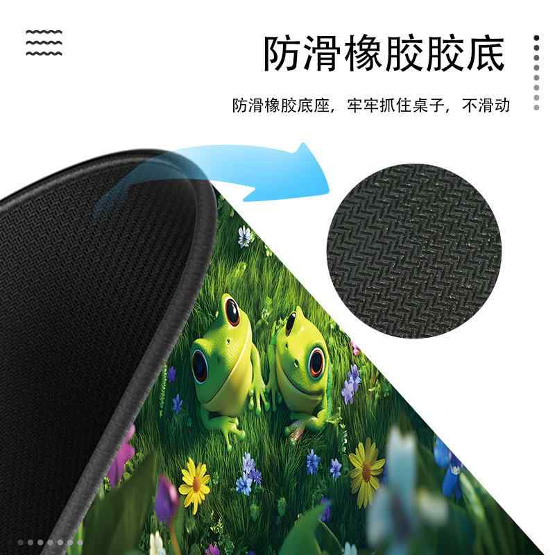 デスクマット レディース アニメ キャラクター かわいい 超大判 滑り止め オフィス パソコン キーボード マウスパッド 300 800 400 900 熱転写プリント