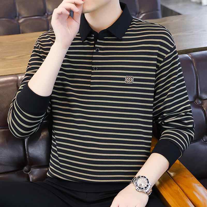 スウェット メンズ 長袖 秋物 トップス プルオーバー トレーナー ボーダー柄 カットソー カジュアル お..