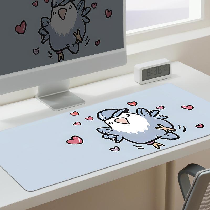マウスパッド かわいい 大判 ゲーミング 天然ゴム 滑り止め 厚手 パソコン デスクマット 事務用 900mm 400mm