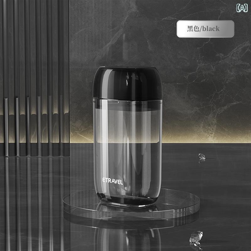 洗面用具ケース レディース メンズ 携帯用 トラベル 旅行 洗面台 コップ 歯ブラシケース 歯磨き コップ グレー ピンク ブルー