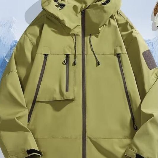 マウンテンパーカー メンズ ブルゾン ジャケット アウター カジュアル ストリート スポーティー アウトドア ウェア ホワイト ブラウン ブラック パープル グリーン