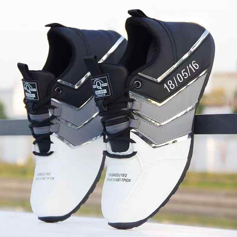 スニーカー メンズ 男性用 防水 滑り止め 高機能 運動靴 カジュアル シューズ カーキ 白 黒