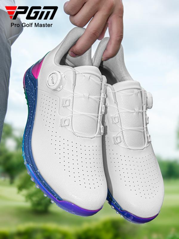 ゴルフシューズ メンズ 男性用 スポーツシューズ ワイド 防滑 衝撃吸収 スパイクレス 通気性 超軽量 紐なし ローカット 春夏秋冬 カジュアル 普段使い