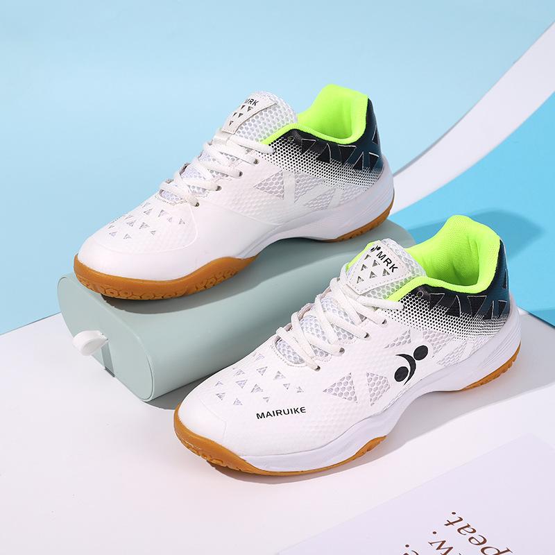 羽毛球シューズ メンズ レディース 超軽量 室内 卓球シューズ テニスシューズ 滑り止め ローカット スニーカー ゴム底 春夏 秋冬 白 黒 赤