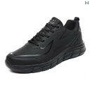 スニーカー メンズ 厚底 ランニングシューズ スポーツシューズ 通気性 運動靴 カジュアル ローカット 紐靴 男性用 床 競技 登山 軽量 黒 白 灰色 春夏秋...