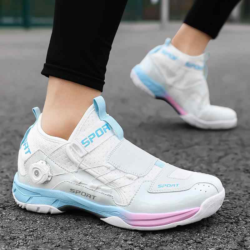 シューズ 子供 大童 羽毛球鞋 男女兼用 運動靴 トレーニングシューズ ローカット スニーカー 白 月 ピ..