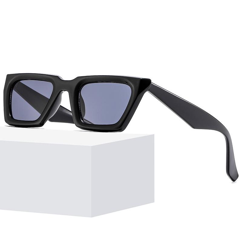 サングラス メンズ レディース UV400カット 紫外線対策 スクエア型 ブラック ブルー グレー ドライブ 運転用 旅行 アウトドア 普段使い