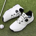 ゴルフシューズ レディース メンズ 男女兼用 ローカット 運動靴 スパイクレス 天然草地 人工芝 兼用 ラウンドトゥ スポーツ カジュアル 白 黒 ピンク系