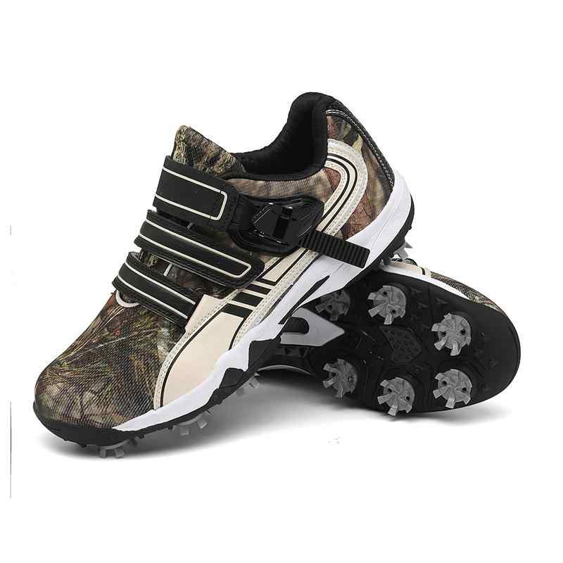 ゴルフシューズ メンズ レディース ゴルフシューズ 運動靴 スパイクレス トレーニングシューズ 練習用 通気性 滑り止め ローカット 合成皮革 紐なし マジック...