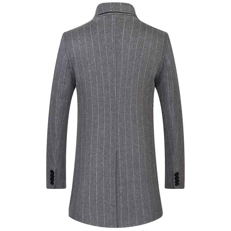 ・スタイル: カジュアル・シルエット: ほどよくフィット・厚さ: 普通・前立て: シングルブレスト・ベルト: なし・対象年齢: 24-35歳・主な素材: ウール50%・裏地: ポリエステル繊維・着用シーン: デイリーユース・襟: スーツ・柄: ストライプ・加工: 防しわ加工・ポケット: サイドシームポケット・裾: ストレート・色: ブラック、グレー・サイズ: 170/88A、175/92A、180/96A、185/100A、190/104A、SSSS・カテゴリ: コート
